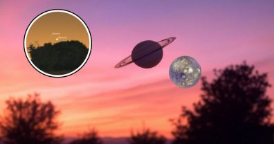 La conjunción Saturno y Mercurio es como un baile celestial en los próximos días