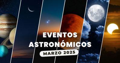 Eventos astronómicos para marzo de 2025: dos eclipses, conjunciones y más