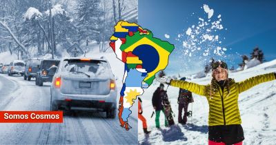 Países de Latinoamérica donde siempre cae nieve