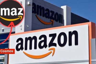 Cuál es el significado de la flecha en el logo de Amazon
