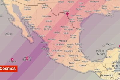 ⁠Cuál es la ruta que recorre el Eclipse Solar Total de este 8 de abril