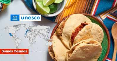 Las gastronomías declaradas Patrimonio Cultural Inmaterial de la Humanidad por la UNESCO en un mapa
