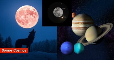 La primera Luna Llena del 2025 llega acompañada de 6 planetas alineados