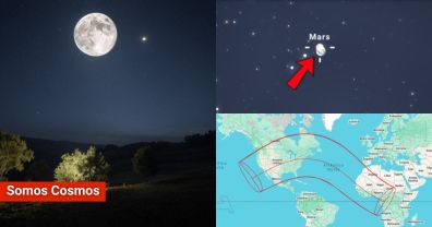 Luna y Marte hoy: La Luna del Lobo ocultará al Planeta Rojo en el cielo