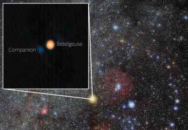 Confirman que Betelgeuse tiene una estrella compañera y resuelven un misterio de 100 años