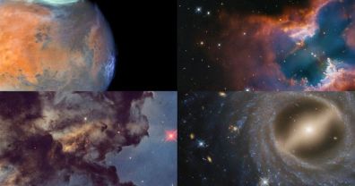 Celebraciones por los 35 años del Hubble: la NASA y la ESA publican 4 espectaculares imágenes