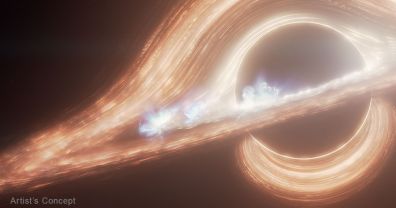 James Webb descubre misteriosos destellos en el agujero negro central de nuestra galaxia