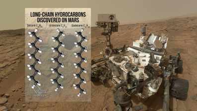 Marte refuerza la posibilidad de vida pasada: El rover Curiosity detectó las moléculas orgánicas más grandes